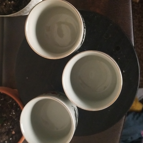 Japanese Tea Cups- Set of 3 - Picture 3 of 4